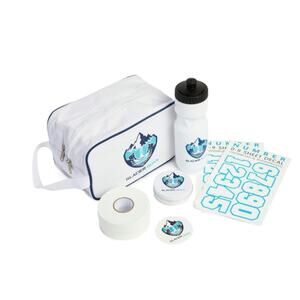 Glacier Guys Hockey Bag 2 Hockey Tape Stick Wax Water Bottle Helmet Decals s3
